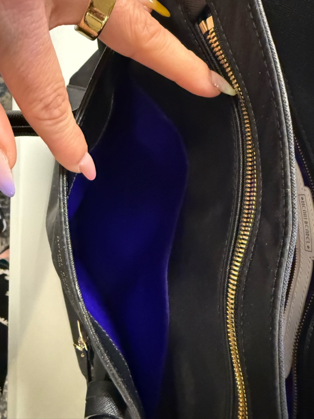 Henri Bendel Black Baby Bag - Picture 9 of 9